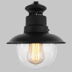 Уличный подвесной светильник Elektrostandard Talli H черный (GL 3002H)