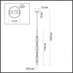 Светильник подвесной Odeon Light 4793/28L