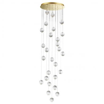 Подвесная светодиодная люстра Odeon Light 5008/120L Crystal