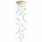 Подвесная светодиодная люстра Odeon Light 5008/120L Crystal