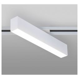 Трековый светодиодный светильник Elektrostandard X-Line белый матовый 10W 4200K (LTB53) однофазный