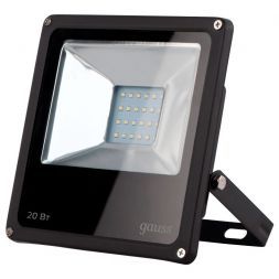 Прожектор светодиодный Gauss 613100320 LED 20W IP65 6500К черный
