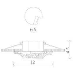 Светильник потолочный Arte Lamp A5285PL-1SG