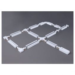 Коннектор Т-образный для однофазного шинопровода Elektrostandard TRC-1-1-T-WH