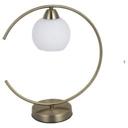 Настольная лампа ЭкономСвет 15015/1T BRS WT (EKONOMSVET 15015/1T BRS WT) Настольная лампа ЭкономСвет 15015/1T BRS WT (EKONOMSVET 15015/1T BRS WT)