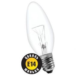 Лампа накаливания Navigator 94 332 NI-TC-40-230-E14-CL