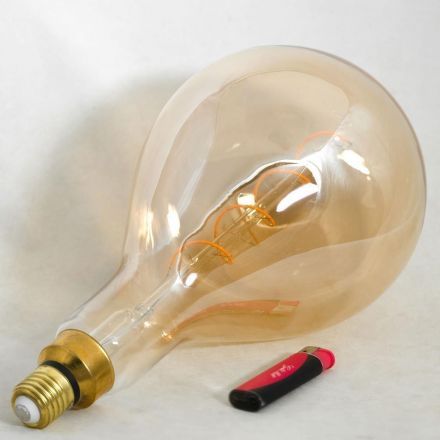 Лампа светодиодная Е27 4W 2200K янтарная GF-L-2101 Edisson