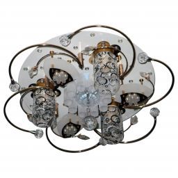 Потолочный светильник ЭкономСвет 70014/3WT WT+BK RC WTLED (EKONOMSVET 70014/3WT WT+BK RC WTLED)