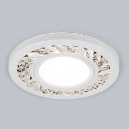 Точечный светодиодный светильник Elektrostandard 8355 MR16 CL/WH прозрачный/белый