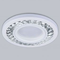 Точечный светодиодный светильник Elektrostandard 8355 MR16 CL/WH прозрачный/белый