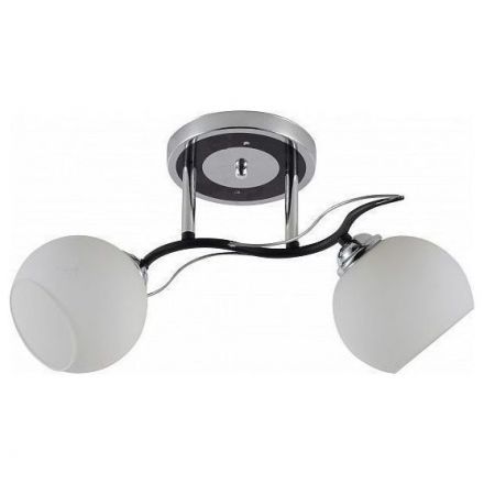 Люстра Linvel LV 9190/2 Клара Черный/серебро E27 60W