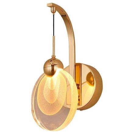 Настенный светодиодный светильник G61364/1wGD CL+WT Gerhort