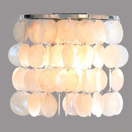 Бра Eurosvet 60084/2 хром/перламутр