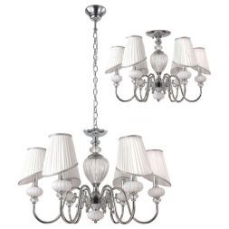 Люстра Crystal Lux ALMA WHITE SP-PL6