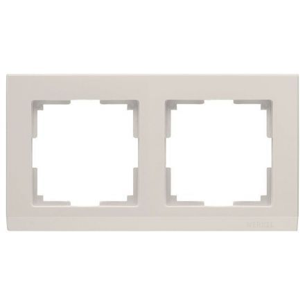 Рамка 2-местная Werkel W0021803 слоновая кость (WL04-Frame-02-ivory)