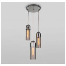 Подвесной светильник Eurosvet 50180/3 дымчатый