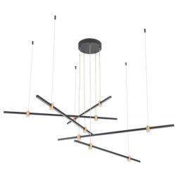 Подвесной светодиодный светильник Arte Lamp A2195SP-5BK Errai