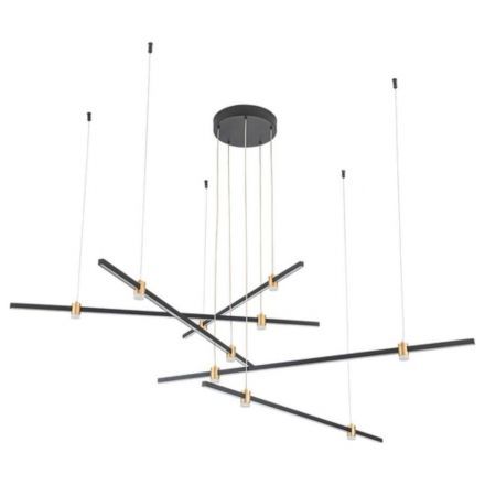 Подвесной светодиодный светильник Arte Lamp A2195SP-5BK Errai