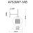 Бра Arte Lamp A7620AP-1AB