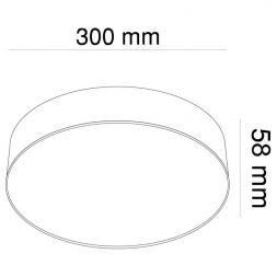 Потолочный светодиодный светильник Maytoni Technical Zon C032CL-L43MG4K