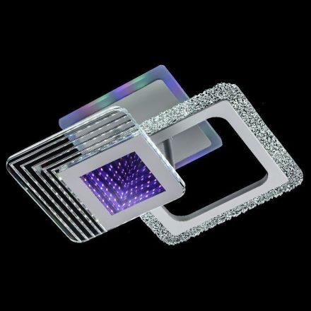 Потолочный светодиодный светильник ЭкономСвет 51254/2+1WT RBP+3D