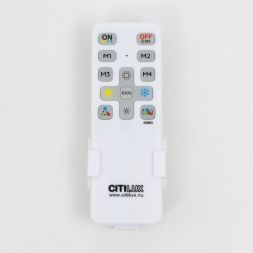 Люстра светодиодная с пультом Citilux CL739140 Квест