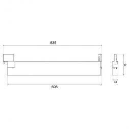 Трековый светодиодный светильник Elektrostandard X-Line белый матовый 28W 4200K (LTB55) трехфазный
