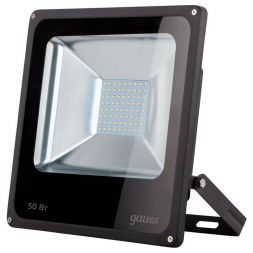 Прожектор светодиодный Gauss 613100350 LED 50W IP65 6500К черный