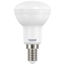 Светодиодная лампа General GLDEN-R50-7-230-E14-2700 теплый белый