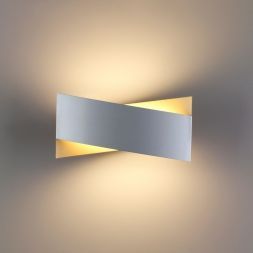 Настенный светодиодный светильник Odeon Light Twisty 4214/18WL