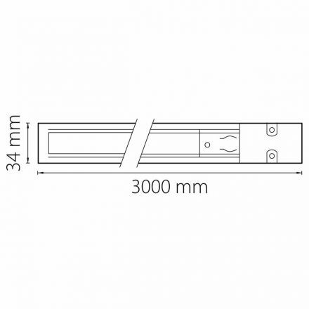 Шинопровод трехфазный Lightstar 504038