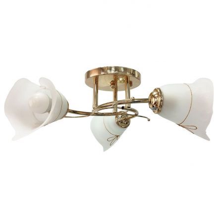 Люстра ЭкономСвет 82598/3GD WT