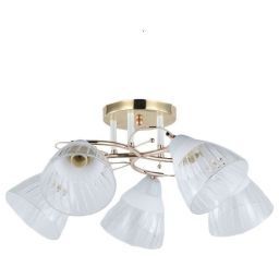 Люстра ЭкономСвет 12226/5FGD+WT CL+WT (EKONOMSVET 12226/5FGD+WT CL+WT)