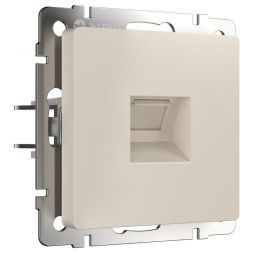 Розетка Ethernet RJ-45 (айвори матовый) W1181062 Werkel