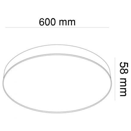 Потолочный светодиодный светильник Maytoni C032CL-L96W3K
