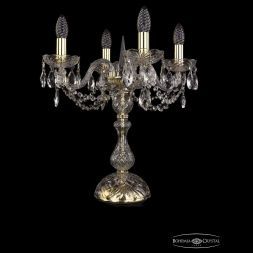 Настольная лампа Bohemia Ivele Crystal 1402L/4/141-47/G