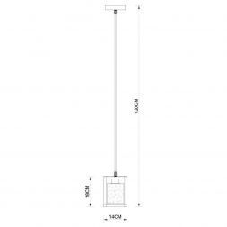 Подвесной светильник Arte Lamp A7025SP-1BK