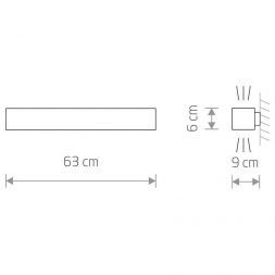 Настенный светильник Nowodvorski Soft Wall Led 60x6 7541