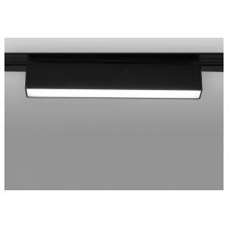 Трековый светодиодный светильник Elektrostandard X-Line черный матовый 10W 4200K (LTB53) однофазный