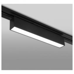 Трековый светодиодный светильник Elektrostandard X-Line черный матовый 10W 4200K (LTB53) однофазный