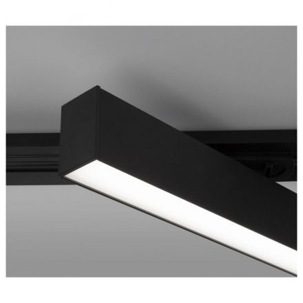 Трековый светодиодный светильник Elektrostandard X-Line черный матовый 10W 4200K (LTB53) однофазный