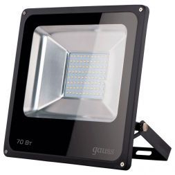 Прожектор светодиодный Gauss 613100370 LED 70W IP65 6500К черный