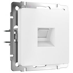 Розетка Ethernet RJ-45 (белый матовый) W1181061 Werkel