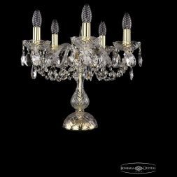 Настольная лампа Bohemia Ivele Crystal 1402L/5/141-39/G