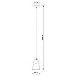 Подвесной светильник Arte Lamp A8030SP-1BK