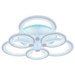 Потолочный светодиодный светильник 8002/3+3 WHT 144W+8W RGB Profit Light