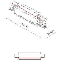 Коннектор прямой Nowodvorski Ctls Power 8707