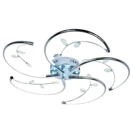 Потолочный светодиодный светильник Ambrella LC556/5 CH Stalk