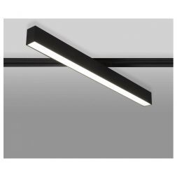 Трековый светодиодный светильник Elektrostandard X-Line черный матовый 20W 4200K (LTB54) однофазный