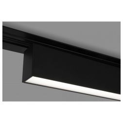 Трековый светодиодный светильник Elektrostandard X-Line черный матовый 20W 4200K (LTB54) однофазный